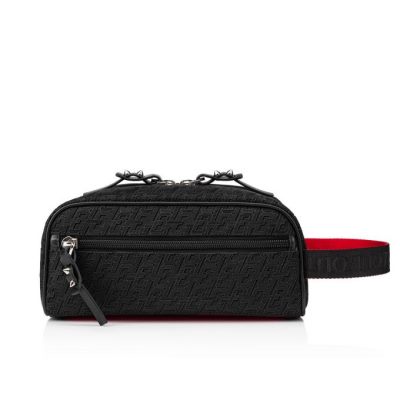 Christian Louboutin Blaster Creative Fabric Travel Travel Moški Črne | SI-01576