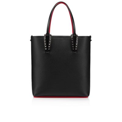 Christian Louboutin Cabata Calf Usnje Tote Bags Torba Tote Ženske Črne | SI-69557