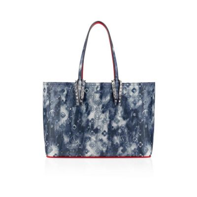 Christian Louboutin Cabata Small Creative Usnje Tote Bags Torba Tote Ženske Večbarvni | SI-92754