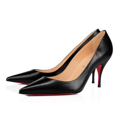Christian Louboutin Clare 080 80 Nappa Usnje Pumps Pumps Ženske Črne | SI-55357