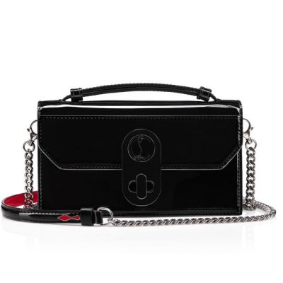 Christian Louboutin Elisa Baguette S Classic Usnje Cross Body Bags Cross Body Bags Ženske Črne | SI-65508