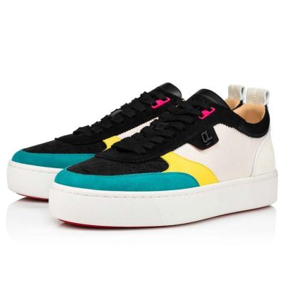Christian Louboutin Happyrui Calf Sneakers Superge Moški Večbarvni | SI-66081