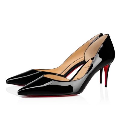 Christian Louboutin Iriza 070 70 Patent Pumps Pumps Ženske Črne | SI-07978