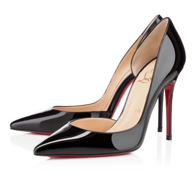 Christian Louboutin Iriza 100 100 Patent Pumps Pumps Ženske Črne | SI-33687