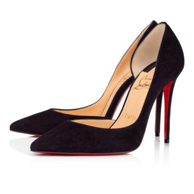 Christian Louboutin Iriza 100 100 Veau Velours Pumps Pumps Ženske Modre | SI-00634
