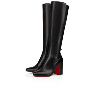 Christian Louboutin Kronobotte 085 85 Calf Boots Škornji Ženske Črne | SI-21421