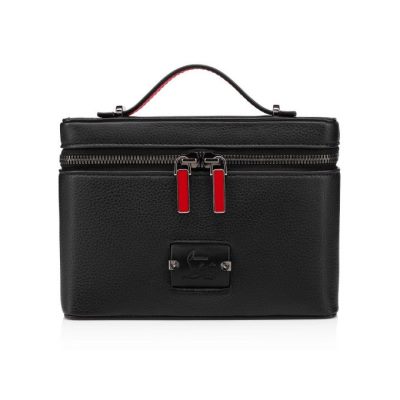 Christian Louboutin Kypipouch Small Classic Usnje Messenger Bags Messenger Bags Moški Črne | SI-61597