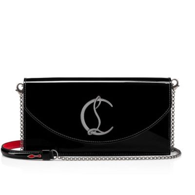 Christian Louboutin Loubi54 Classic Usnje Evening Bags Evening Bags Ženske Črne | SI-88274