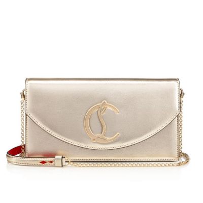 Christian Louboutin Loubi54 Creative Usnje Evening Bags Evening Bags Ženske Srebrne | SI-88529