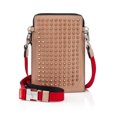 Christian Louboutin Loubilab Classic Usnje Pouches Pouches Moški Rjave | SI-91830
