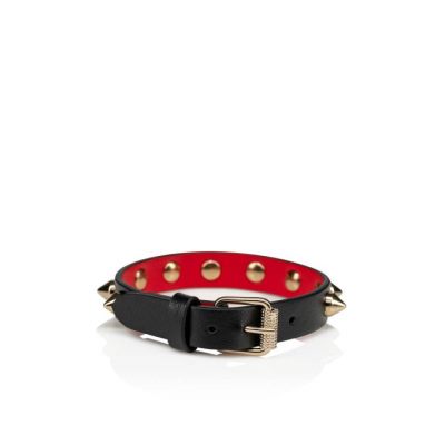 Christian Louboutin Loubilink Bracelet Bracelets Bracelets Ženske Rdeče Črne | SI-30474