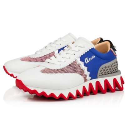 Christian Louboutin Loubishark Calf Sneakers Superge Moški Večbarvni | SI-27040
