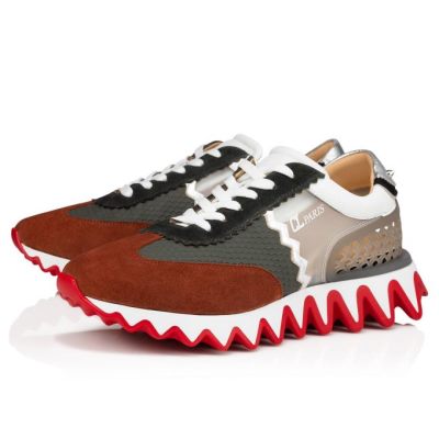 Christian Louboutin Loubishark Version Pvc Sneakers Superge Moški Večbarvni | SI-91685