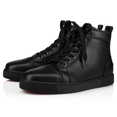 Christian Louboutin Louis 000 Calf Sneakers Superge Ženske Črne | SI-60028