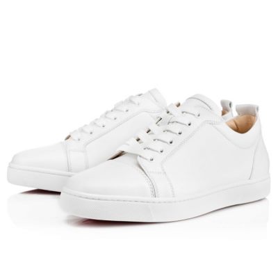 Christian Louboutin Louis Junior 000 Calf Sneakers Superge Moški Bele | SI-83624
