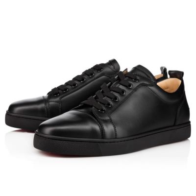 Christian Louboutin Louis Junior 000 Calf Sneakers Superge Moški Črne | SI-99404