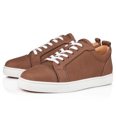 Christian Louboutin Louis Junior Orlato Calf Sneakers Superge Moški Rjave | SI-54578