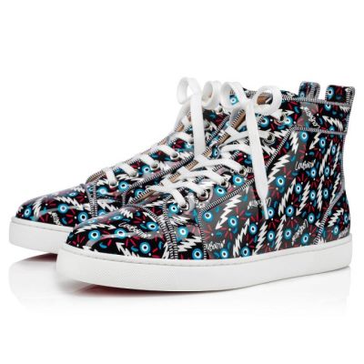 Christian Louboutin Louis Orlato Creative Usnje Sneakers Superge Moški Črne | SI-11041