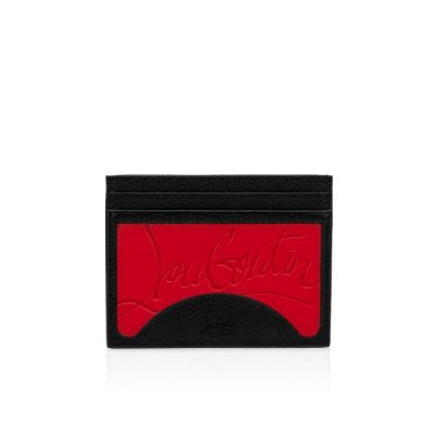 Christian Louboutin M Kios Classic Usnje Card Holder Card Holder Moški Rdeče Črne | SI-91303