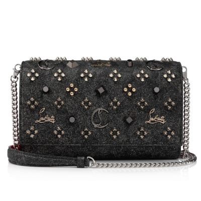 Christian Louboutin Paloma Clutch Creative Usnje Cross Body Bags Cross Body Bags Ženske Črne Večbarvni | SI-93245