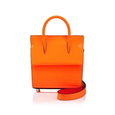 Christian Louboutin Paloma Top Handle Mini Creative Usnje Evening Bags Evening Bags Ženske Oranžne | SI-44101