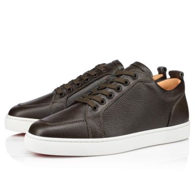 Christian Louboutin Rantulow 000 Alpino Calf Sneakers Superge Moški Čokolade | SI-40846