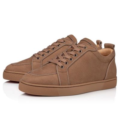 Christian Louboutin Rantulow Orlato Fennec Calf Sneakers Superge Moški Kaki | SI-95981