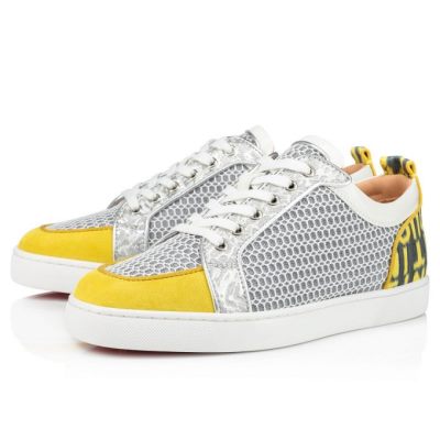 Christian Louboutin Rantulow Orlato Version Creative Fabric Sneakers Superge Moški Večbarvni | SI-06273