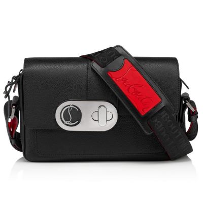 Christian Louboutin Santiago Calf Bum Bags Bum Bags Moški Črne | SI-48856