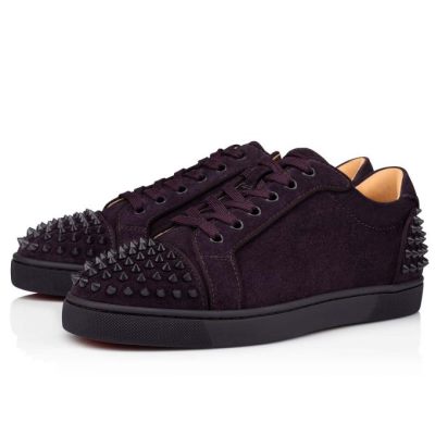 Christian Louboutin Seavaste 2 Orla 000 Mat Veau Velours Sneakers Superge Moški Modre | SI-26059