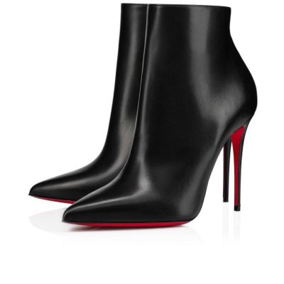 Christian Louboutin So Kate Booty 100 100 Calf Boots Škornji Ženske Črne | SI-91520