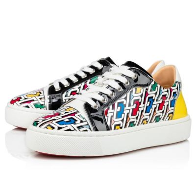 Christian Louboutin Vieirissima Patent Sneakers Superge Ženske Večbarvni | SI-67149